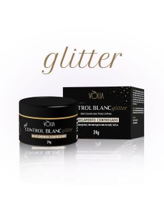 GEL CONTROL GLITTER BLANC 24g - VÒLIA 