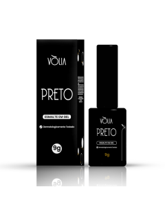 ESMALTE EM GEL 9g - PRETO - VÒLIA